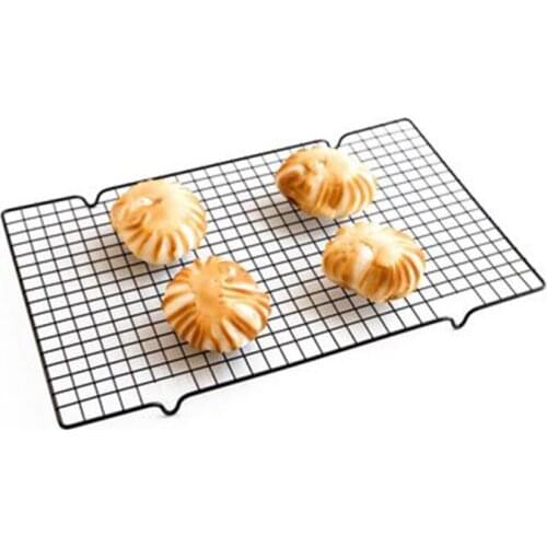 Non-Stick Metal Cake Cooler Mesh Cooling Rack Biscuit Bread Quick-Drying Cooling Rack Kitchen Rack Baking Tools