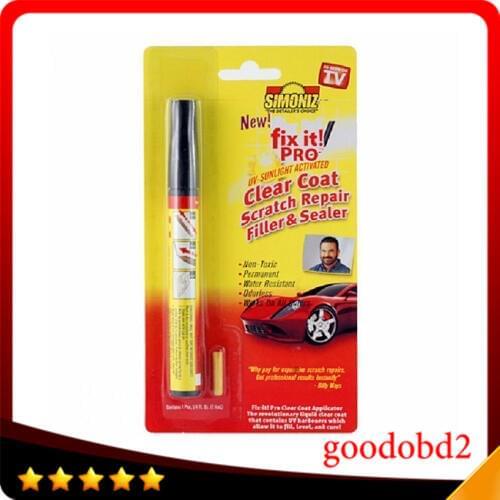 Fix It Pro Clear Car Scratch Repair Painting Pen Simoniz Clear Coat Applicator Repair Remover Filler Sealer Pen Dent Tool