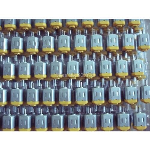 Free shipping 10pcs standard DC 6V 130-16140 12500rpm toy motor 130 MOTOR With a varistor for toy Boat