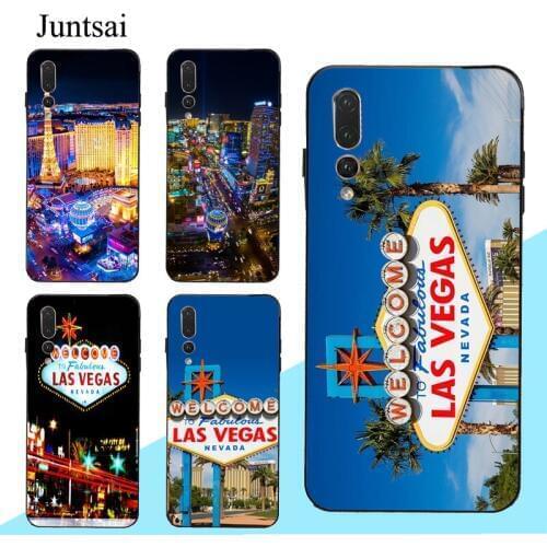 Las Vegas Sign Nevada Case For Huawei P20 P30 P40 Pro P10 Lite Mate 10 20 30 Lite P Smart 2019 Z