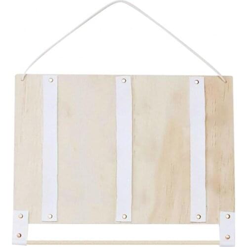 60% Hot Sale Wooden Felt Hairpin Hair Clip Holder Storage Organizer Kids Room Ornament Decor