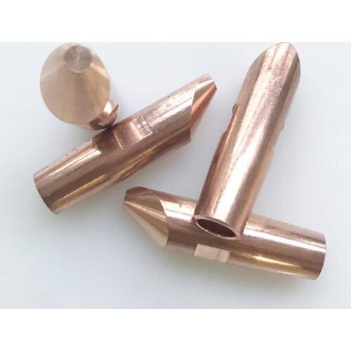 Spot Welder Electrode Tip Spot Welding Head Alumina Copper 16*60 Chrome Zirconium Copper Electrode Tip Electrode Cup