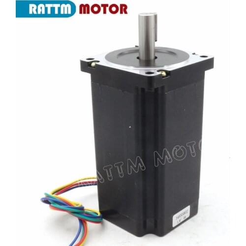 Quality NEMA34 1600 Oz-in CNC stepper motor stepping motor/5.0A