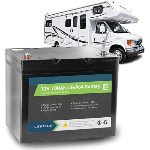 BMS 12v 24v 36v 48v 50ah 100ah 200ah 300ah LiFePO4 battery pack rechargeable lithium ion batterie for electric vehicles