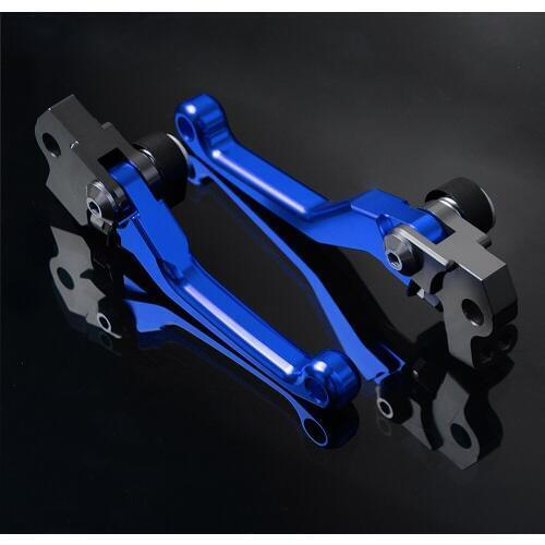 Motocross dirt bike pitbike CNC Pivot Brake Clutch Levers For YAMAHA YZ250 2001 2002 2003 2004 2005 2006 2007