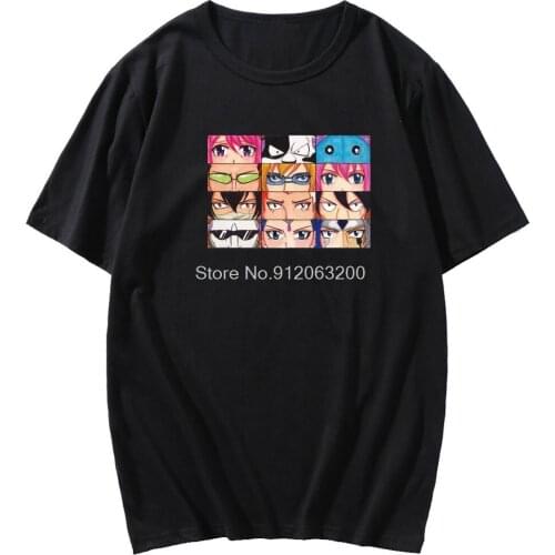 Fairy Tail Cosplay Clothes T-shirt Japanese Anime Short Sleeve T-shirt Male Two-dimensional Loose Round Neck Summer T-shirt