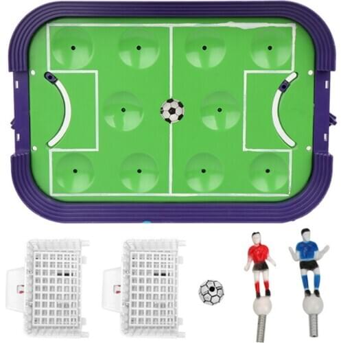 Mini Table Soccer Set Children Sports Toy Football Game Desktop Soccer Field Model Kids Boys Soccer Toy Fun Gift