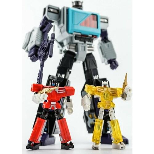 New Transformation Action Figure KFC Toys EAVI METAL Phase 4C P-4C P4C MP Blaster Without Tapes