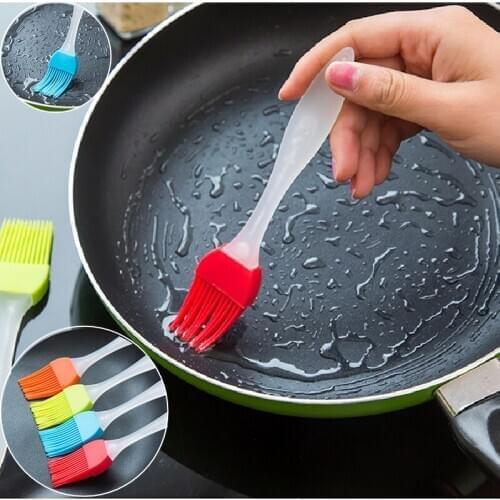 Silicone Bread Basting Brush BBQ Baking DIY Kitchen Cooking Tools Magic Cleaning Brushes Easy to Clean Wash Brushes