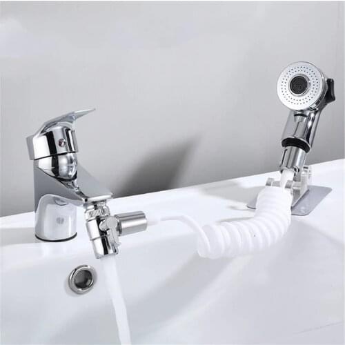 Toilet Bidet Sprayer Self Cleaning Faucet Washing Handheld Water Tap Sink Tap Washbasin Hair Washing Bathroom Accessories Tool