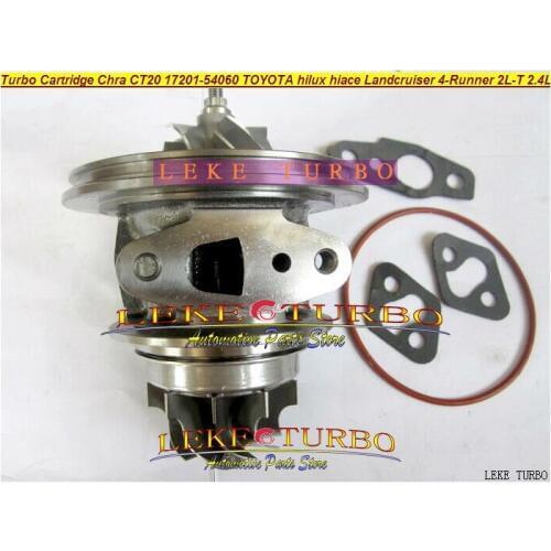 Free Ship Turbo Cartridge Chra CT20 17201-54060 54060 1720154060 For TOYOTA HI-LUX HI-ACE Landcruiser 4-Runner 2L-T 2LT 2.4L