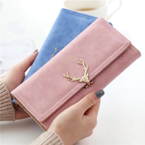 Womens Wallet Women purse portefeuille femme Fashion Long Wallet Female Long Design Purse Women Coin Purses Ladies Clutch