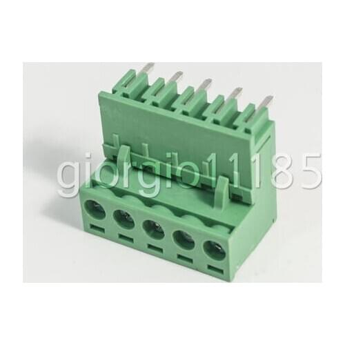 10x Block Terminal Connectors 2EDG 5.08-5P 90 Degree