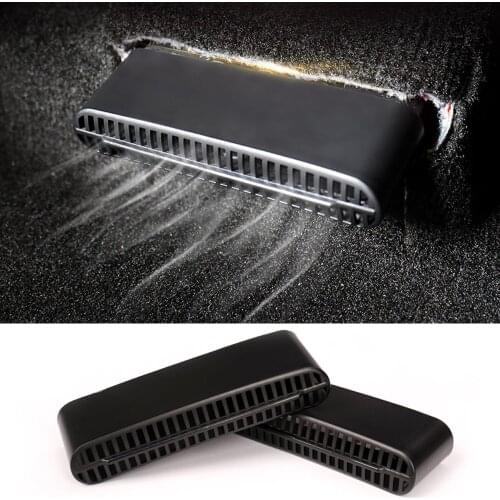 2PCS For Ford Explorer U502 2011-2018 Under Seat Floor Rear AC Heater Air Conditioner Duct Vent Cover Grill Outlet Protective