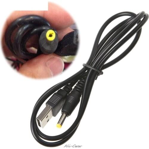 2018 High Quality USB Male To 4.0x1.7mm 5V DC Barrel Jack Power Supply Cable Connector Charge Cord