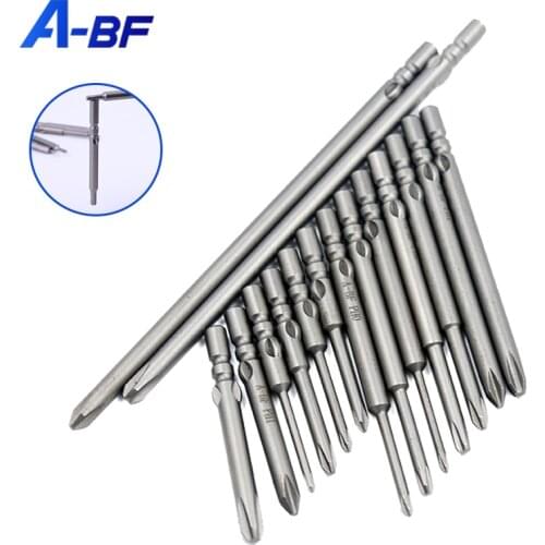 A-BF 5MM Srewdriver Bits Cross Electric Batch Magnetic Head S2 Alloy Steel Material Cross Phillips Hex Batch Tips Accessories