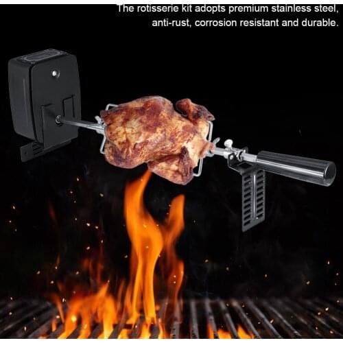Automatic BBQ Grill Rotisserie Electric BBQ Rotisserie Grill Tools Barbecue Accessories For Camping Picnic