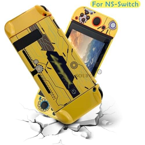 Protective Game Case Anti-slip Cover for Switch Anime Theme Back Grip Protector Cases for Nintendos Switch Accessories
