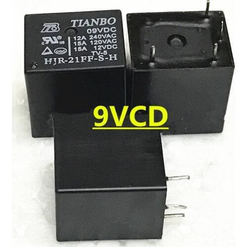 HJR-21FF-S-H HJR-21FF-S-H-12VDC HJR-21FF-S-H-12V HJR-21FF-S-H-DC12V 4PINS 15A 9VCD 12VDC 24VCDPower Relay