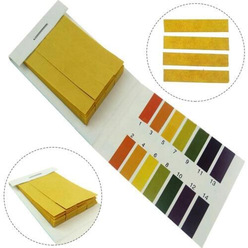 Amazing 80 Strips PH Test Strip Aquarium Pond Water Testing PH Litmus Paper Full Range Alkaline Acid 1-14 Test Paper Litmus Test