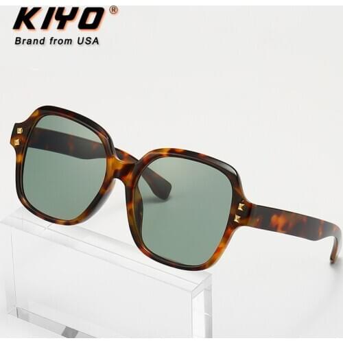 KIYO Brand 2020 New Women Men Square Sunglasses PC Fashion Sun Glasses High Quality UV400 Driving Eyewear 1925