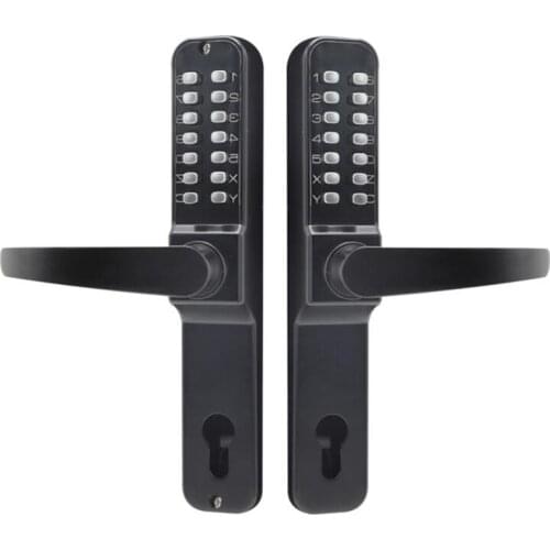 Villa Combination Lock Mechanical keypad Code Lock For Exterior Door Keyless Door Lock Garden Gate Smart Lock Handle Swing Gate