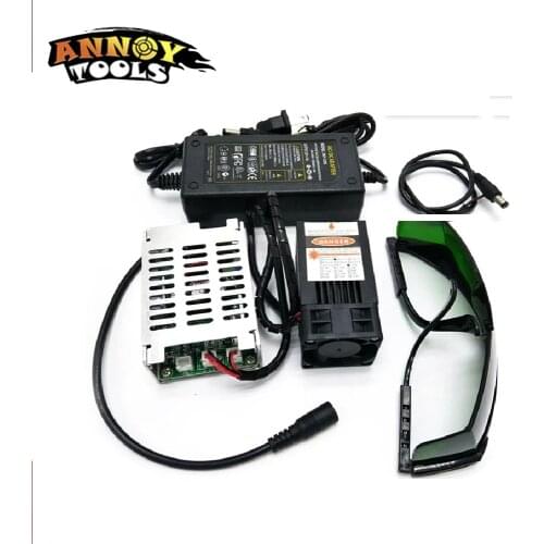 450nm 15000mW 12V Laser Module TTL Adjustable Focus Laser Cutter engraver accessories 15W laser head