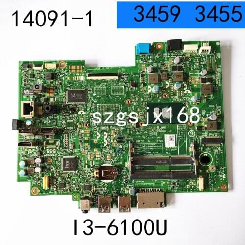 14091-1 for Dell Inspiron 3459 3455 motherboard 14091-1 CPU I3-6100U integrated graphics full function test delivery