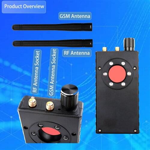 Dual Antenna Anti Candid Hidden Camera Detector RF Signal Secret GPS Audio GSM Mobile Phone Wifi Pinhole Cam Spy Bug Finder G528