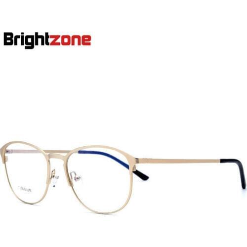 Brightzone Exquisite High Archives Spectacle Frame Men Women Exceed Light Titanium Alloy Myopia Glasses Eyeglasses Oculos Gafas