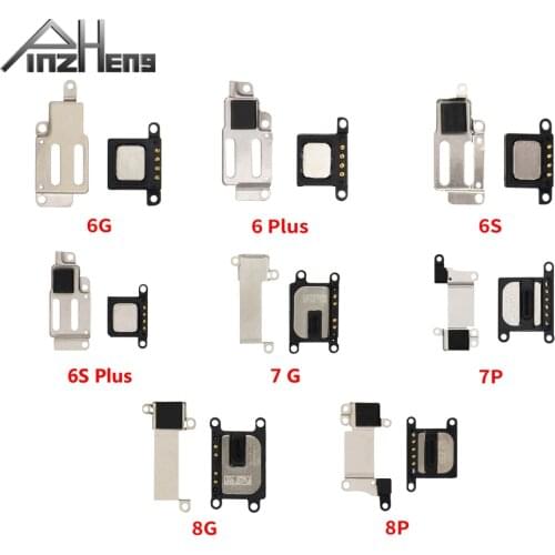 PINZHENG Ear-Speaker For iPhone 7 8 6S 6 Plus 5 5S 5SE Speaker Buzzer Earpiece Speaker Phone Flex Cable Assembly Replacement