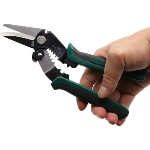 Pliers Metal Sheet Cutting Scissor Stainless Steel Shears Iron Scissors Multi-Purpose Household Tool Industrial Industry Work