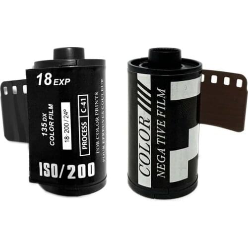 8/12/18 Pcs/Bag Roll Films portable 35MM Camera ISO SO200 Type-135 Color Film Accessories For 135 Format Lomo Waterproof Camera