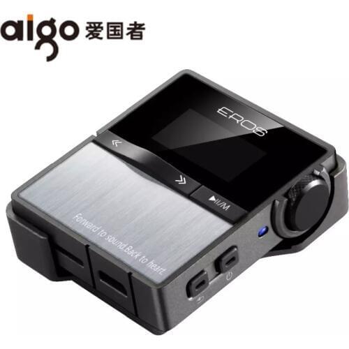 Aigo EROS TEN Mp3 bluetooth HIFI player professional lossless USB DSD DAC portable stereo audio mini Music Player support 128GB