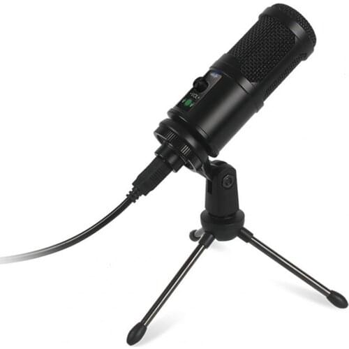 USB Microphone Professional Condenser Microphones For PC Computer Laptop Recording Studio Singing Gaming Streaming Mikrofon