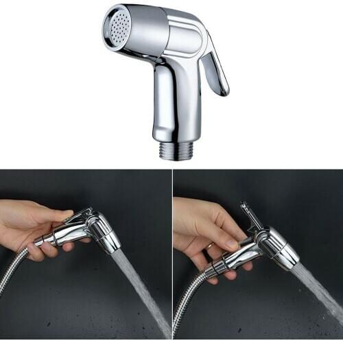 Stainless Steel Toilet Hand Held Bidet Faucet Sprayer Faucet Bathroom Bidet Sprayer Set for Self Cleaning
