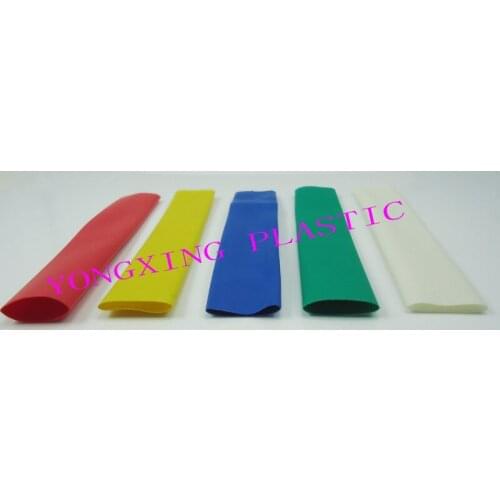 21meter/lot 8.0mm 7 color heat shrink tubing shrink ration 2:1 red yellow blue green black white trhansparent color
