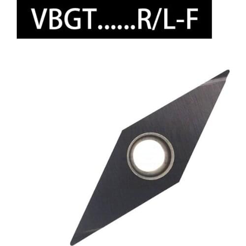VBGT11 CNC Turning Inserts R/L-F VBGT110302L VBGT110302R VBGT110304L Processing Aluminum Original High-Quality Blades Lathe Tool