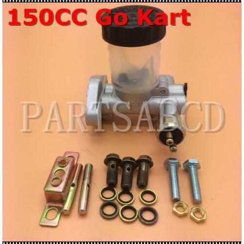 150CC Hammerhead Brake Master Cylinder With Mounting Kits150CC GO KART Buggy Parts