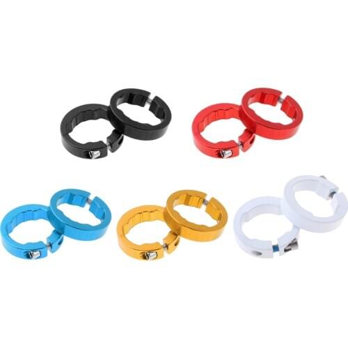 2pcs Lock Ring for Bicycle Bike Handlebar Grips Locking On Cycle Handle Bar Cover Grips End Fixed Rings Handlebar Components