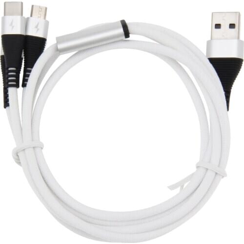 3in1 USB Charging Cable 3in1 Micro USB Type C 8Pin Charger Cable for IPhone Huawei Multi Usb Port Multiple Usbc Phone Cable