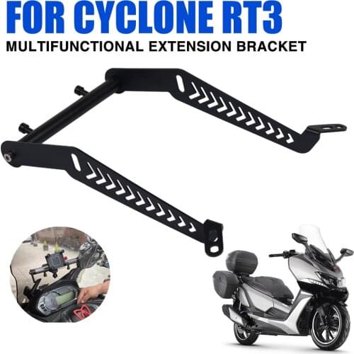 FOR cyclone RT3 Expansion bracket Multifunction crossbar Motorcycle Phone GPS Navigaton Plate Bracket