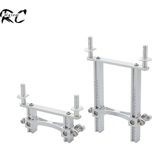 Aluminum Alloy Front Rear Body Mounts Posts for 1/10 RC Crawler Car Traxxas TRX4 Sport Defender G500 TRX-6 8215 Upgrade Parts