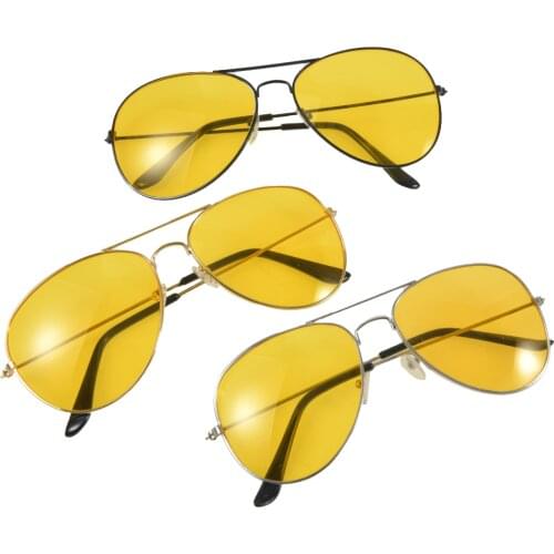 Anti-glare Polarizer Sunglasses Copper Alloy Car Drivers Night Vision Goggles Polarized Driving Glasses Auto Sunglasses