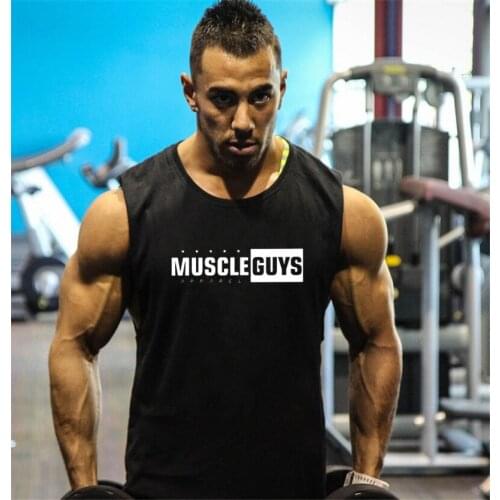 Brand Workout Clothing Fashion Stringer Gym Tank Top Men Summer Bodybuilding Fitness Singlets Sleeveless Shirt Muscle Sport Vest