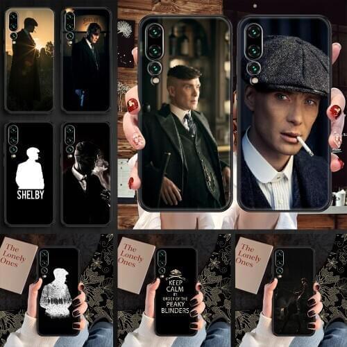 Peaky Blinders Phone case For Huawei P Mate P10 P20 P30 P40 10 20 Smart Z Pro Lite 2019 black silicone hoesjes art cell cover