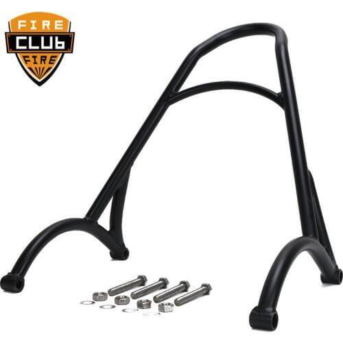 Black Short Sissy Bar Backrest News Motorcycle For Harley Breakout FXSB CVO FXSBSE 2013-2017