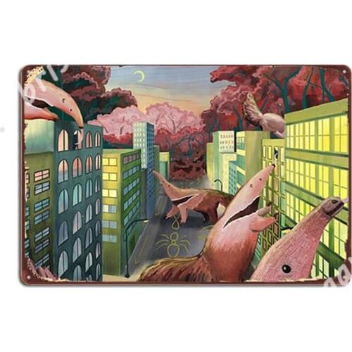 Age Of Anteaters Metal Signs pub pub Garage Decoration Plaques Tin sign Posters