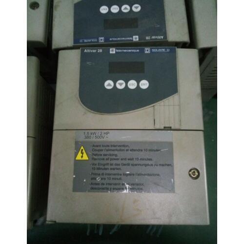 Inverter ATV28HU29N4 1.5KW/380V , servopack, Good appearance , 90% new ,90 days warranty , in stock free shipping