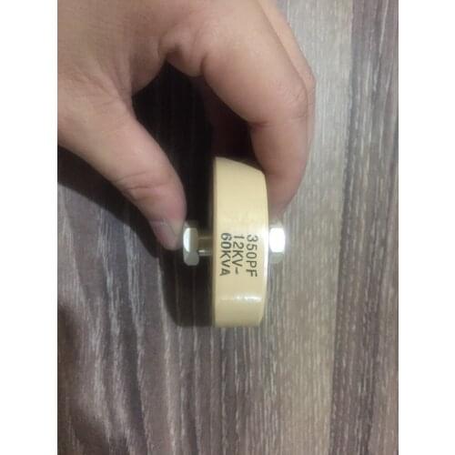 Round ceramics Porcelain high frequency machine new original high voltage DT60 CCG81-1 350PF 15KV 60KVA